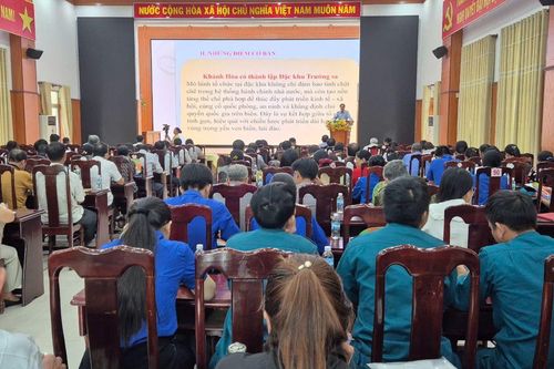 Phường Cam Ranh tuyên truyền, phổ biến pháp luật cho hơn 200 đại biểu