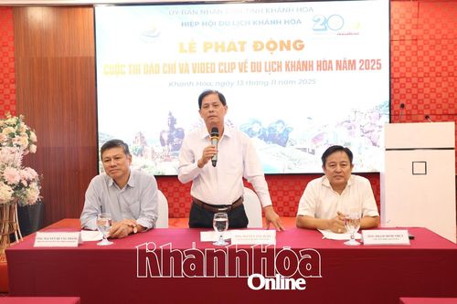 Phát động Cuộc thi Báo chí và Video clip về du lịch Khánh Hòa năm 2025