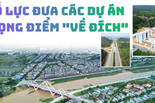 Nỗ lực đưa các dự án trọng điểm 'về đích'
