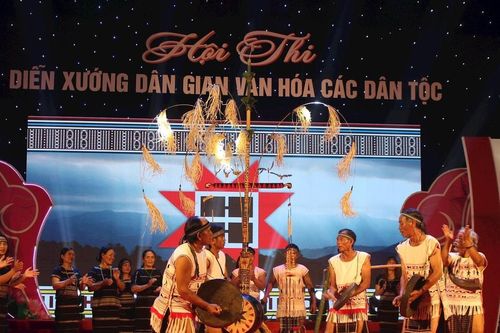 Ðộc đáo nghệ thuật đấu chiêng của người K'ho
