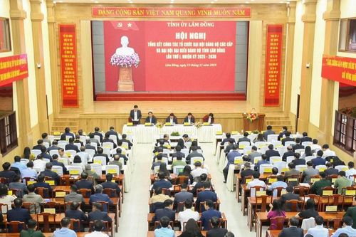 Quyết tâm thực hiện thắng lợi Nghị quyết Đại hội đảng bộ các cấp và của tỉnh Lâm Đồng