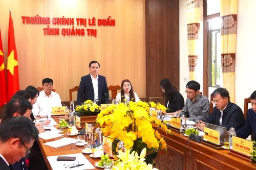 Tổng kết phong trào thi đua Cụm các Trường Chính trị khu vực Bắc Trung bộ