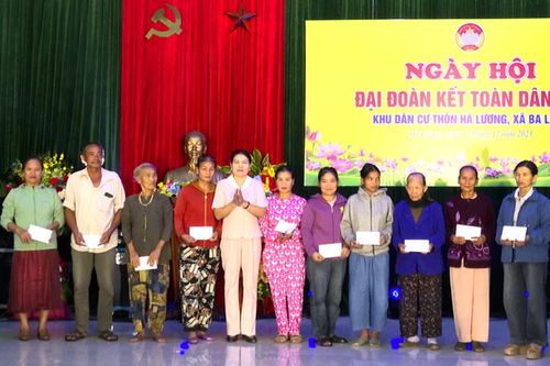 Sôi nổi Ngày hội 'Đại đoàn kết toàn dân tộc' tại khu dân cư Hà Lương
