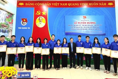 Tuyên dương 'Học sinh 3 tốt', 'Học sinh 3 rèn luyện', 'Sinh viên 5 tốt' cấp tỉnh năm học 2024-2025