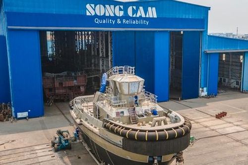 Sản xuất bứt phá, Đóng tàu Sông Cấm vượt kế hoạch năm 2025 trước thời hạn