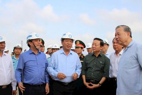 Tổng Bí thư Tô Lâm kiểm tra tiến độ dự án sân bay Long Thành