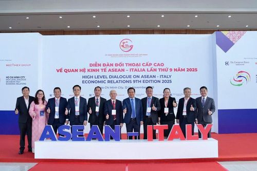 TP. Hồ Chí Minh đăng cai Diễn đàn ASEAN - Italia 2025: Khẳng định vai trò kết nối vùng và trung tâm hợp tác quốc tế