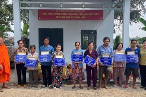 An Giang đẩy mạnh chương trình xóa nhà tạm cho hộ nghèo và cận nghèo