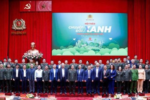 Lực lượng CAND tiên phong trong chuyển đổi xanh, đóng góp vào sự phát triển của đất nước