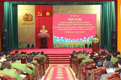 Nâng cao hiệu quả công tác tổ chức thi hành pháp luật trong CAND