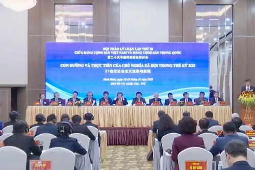 Việt Nam - Trung Quốc tăng cường trao đổi lý luận