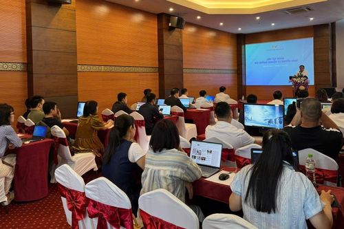 Hơn 30 học viên tham gia tập huấn kỹ thuật truyền hình