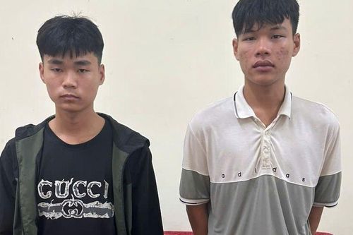 Bắt giữ Bùi Đình Huy (SN 2007) và Phan Viết Thông (SN 2008) trộm cắp tiền công đức của các đền, chùa