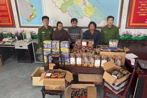 Phá đường dây mua bán khoảng 7 tấn pháo xuyên quốc gia qua không gian mạng