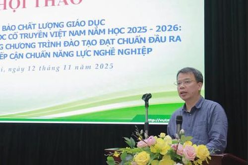 Nâng tầm chất lượng đào tạo y dược cổ truyền: Từ cam kết đến hành động