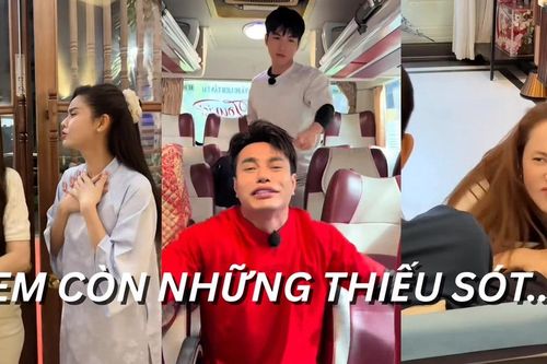 Trend 'Em còn những thiếu sót...' gây sốt: Dương Lâm bị HIEUTHUHAI 'trách phạt'