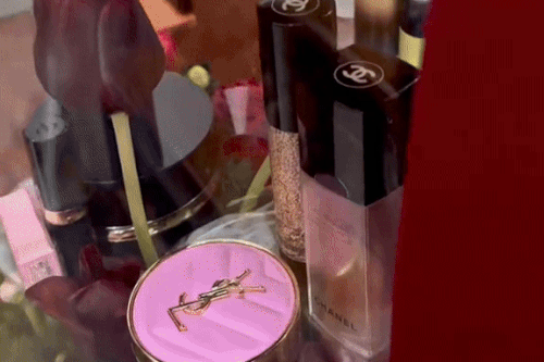 Tráp cưới toàn mỹ phẩm Chanel, Hermès gây sốt ở Tây Ninh