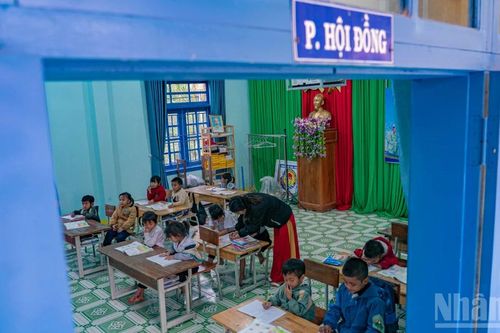 Lớp học đặc biệt ở Trà Linh