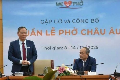 Quảng bá văn hóa ẩm thực và phở Việt Nam tại các nước châu Âu