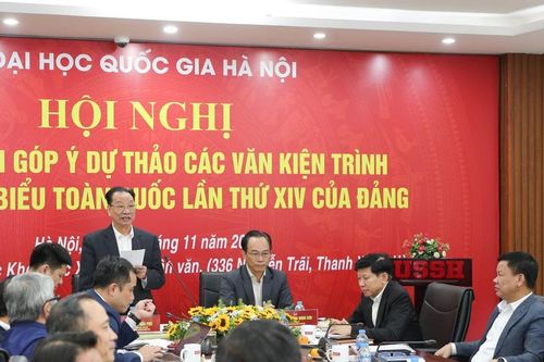 Đóng góp ý kiến thiết thực hoàn thiện Dự thảo Văn kiện Đại hội XIV của Đảng