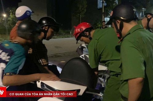Giải tán 35 nhóm thanh niên tụ tập, có hành vi gây rối