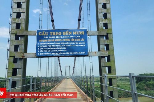 Trụ cầu treo Bến Mươi 'trơ chân' ở Nghệ An
