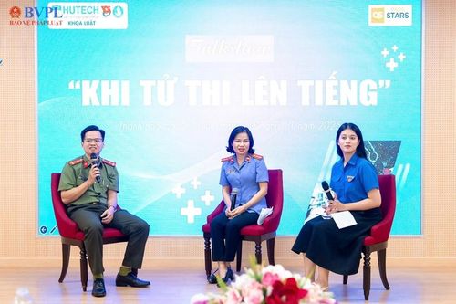 VKSND Khu vực 16 chia sẻ kinh nghiệm với sinh viên Trường Hutech