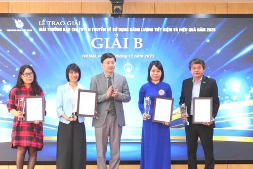 Báo và phát thanh, truyền hình Nghệ An đoạt giải B, Giải thưởng Báo chí tuyên truyền về sử dụng năng lượng tiết kiệm và hiệu quả năm 2025