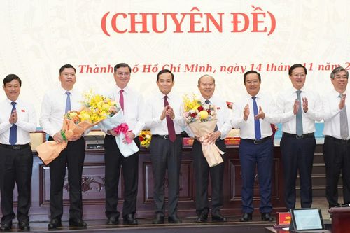 UBND TP Hồ Chí Minh có thêm ba Phó Chủ tịch mới