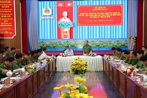 Xây dựng thế trận an ninh nhân dân tại cơ sở, giữ vững trật tự an toàn xã hội