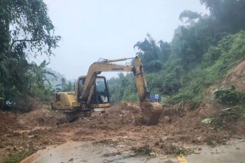 Công bố tình huống khẩn cấp về thiên tai trên tuyến đường Trường Sơn Đông
