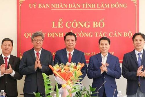 Lâm Đồng: Công bố Quyết định điều động và bổ nhiệm Giám đốc Sở Ngoại vụ