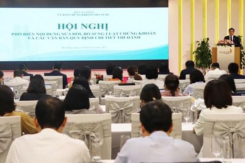 Doanh nghiệp quan tâm những nội dung mới sửa đổi, bổ sung Luật Chứng khoán