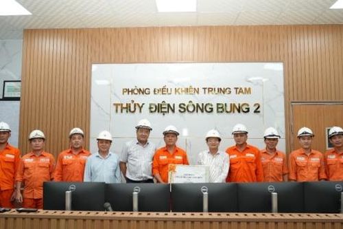Thủy điện Sông Bung: Thăm, động viên người lao động vận hành nhà máy