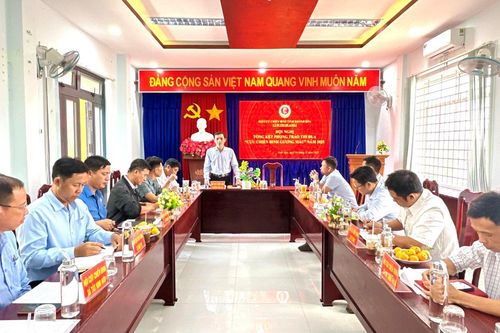 Cụm thi đua số 1 - Hội Cựu chiến binh tỉnh Khánh Hòa tổng kết phong trào 'Cựu chiến binh gương mẫu' năm 2025