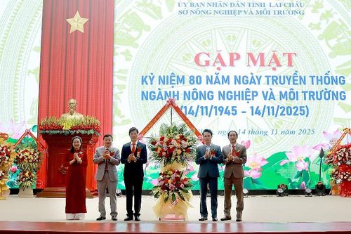 Gặp mặt kỷ niệm 80 năm Ngày Truyền thống ngành Nông nghiệp và Môi trường (14/11/1945 - 14/11/2025)