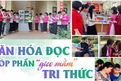 Văn hóa đọc góp phần 'gieo mầm' tri thức