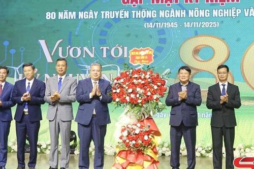 Gặp mặt kỷ niệm 80 năm Ngày truyền thống ngành Nông nghiệp và Môi trường