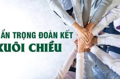 Cẩn trọng đoàn kết xuôi chiều