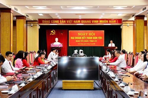 Ban Tổ chức Tỉnh ủy Tuyên Quang: Tăng cường gắn kết, lan tỏa tinh thần đoàn kết
