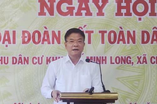 Phó Thủ tướng Lê Thành Long dự ngày hội đại đoàn kết tại An Giang