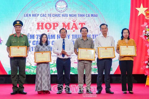 Cà Mau kỷ niệm 75 năm Ngày truyền thống Liên hiệp Hữu nghị