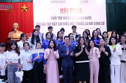 Hội thảo 'Tuổi trẻ KTNN chung tay đẩy lùi việc hút thuốc lá nơi công sở'