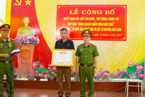 Công an Hưng Yên tuyển dụng em gái của liệt sĩ Nguyễn Đăng Khải