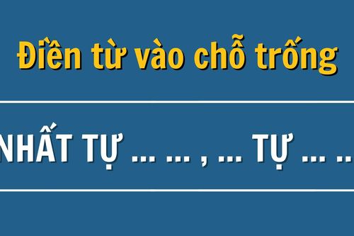 Chỉ bậc 'cao nhân thành ngữ' mới đủ sức vượt qua thử thách này