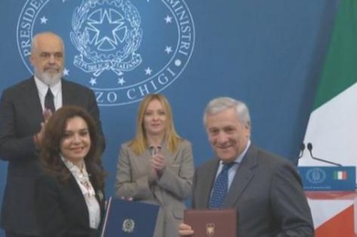 Albania và Italia thắt chặt quan hệ đối tác chiến lược