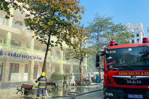Hiệp đồng nhiều lực lượng, nâng cao hiệu quả phòng cháy chữa cháy tại trường học trên địa bàn Đống Đa