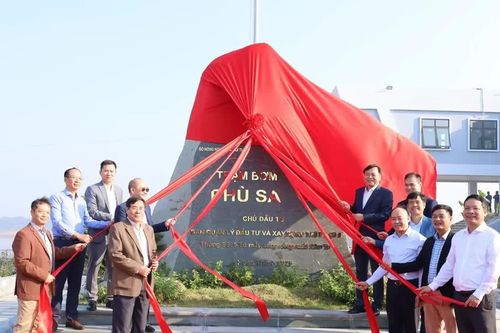 Khánh thành trạm bơm giải quyết nhu cầu nước tưới cho hơn 4.000ha canh tác nông nghiệp tại Hà Nội