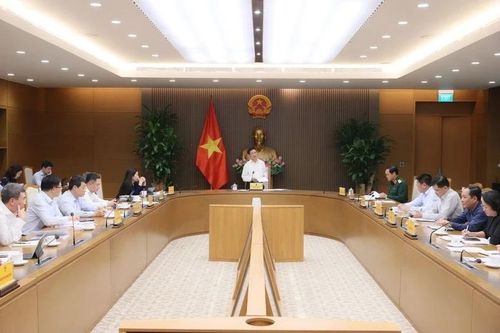 Phó Thủ tướng Hồ Đức Phớc chủ trì cuộc họp về tình hình thực hiện Đề án tái cơ cấu Tập đoàn Công nghiệp Năng lượng quốc gia Việt Nam