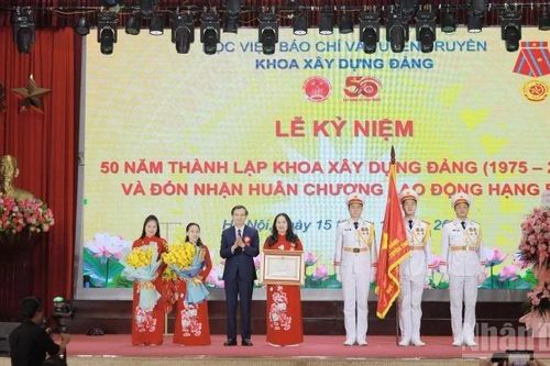 Chặng đường 50 năm khoa Xây dựng Đảng, Học viện Báo chí và Tuyên truyền